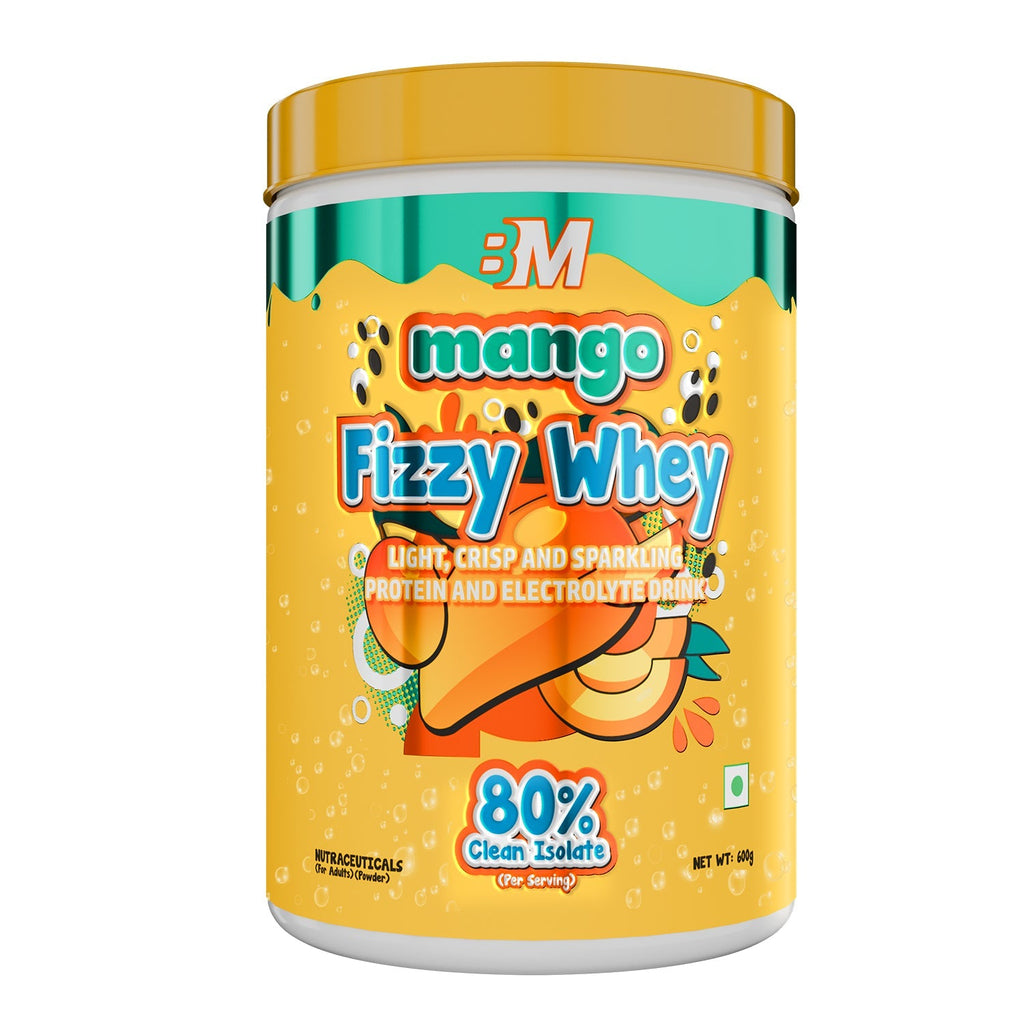 Big Muscles Nutrition Fizzy Whey & Shaker Combo | Grocsy