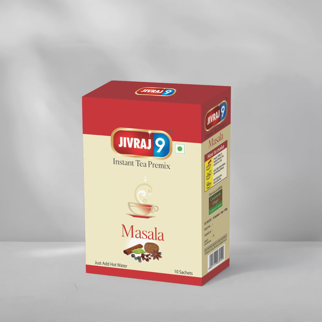 jivraj9 Tea Masala Premix Tea Box | Grocsy