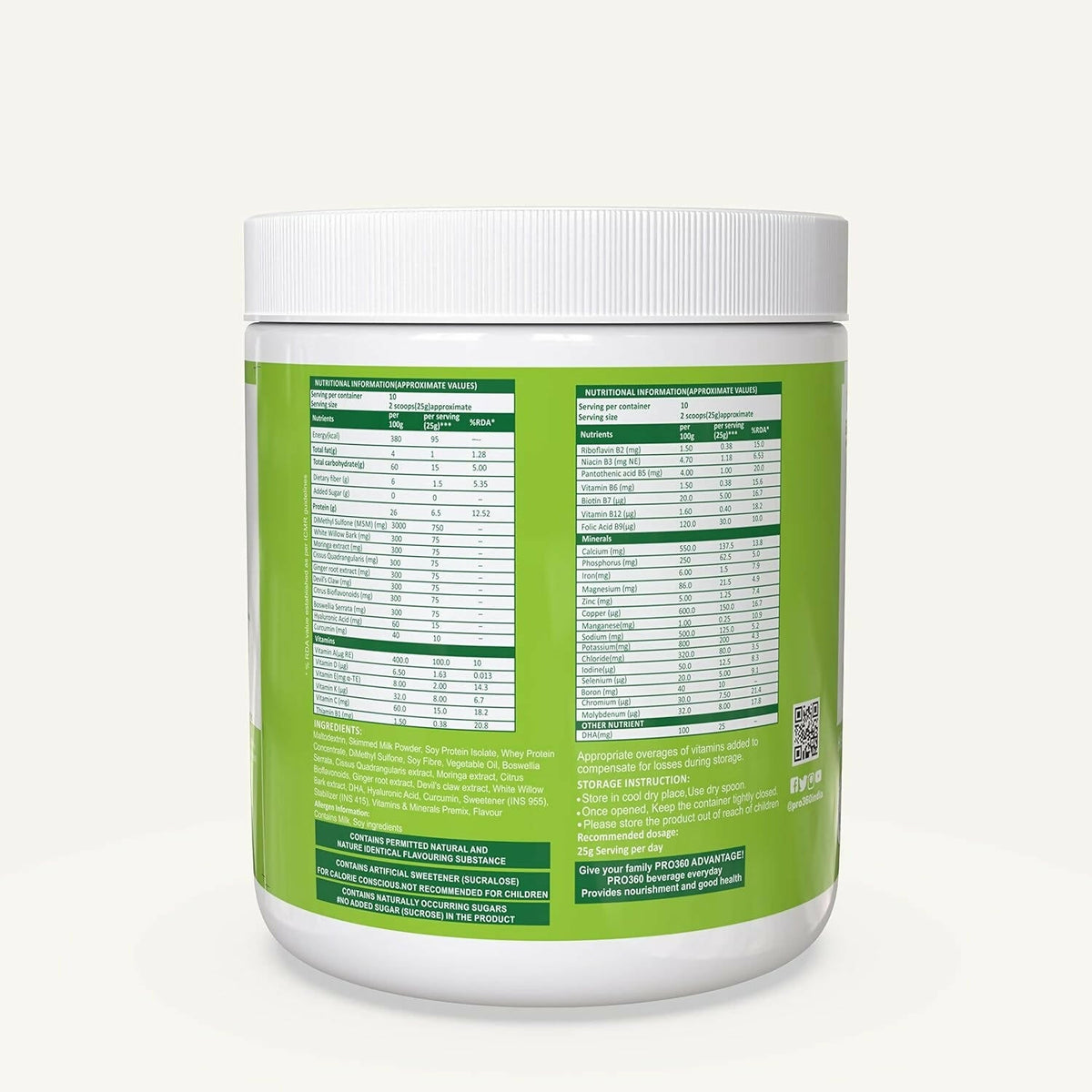 Pro360 Ortho Bone and Joint Protein Supplement Powder | Grocsy