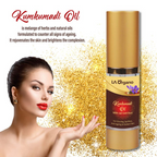 LA Organo Kumkumadi Oil Enriched with 24K Gold Dust | Grocsy