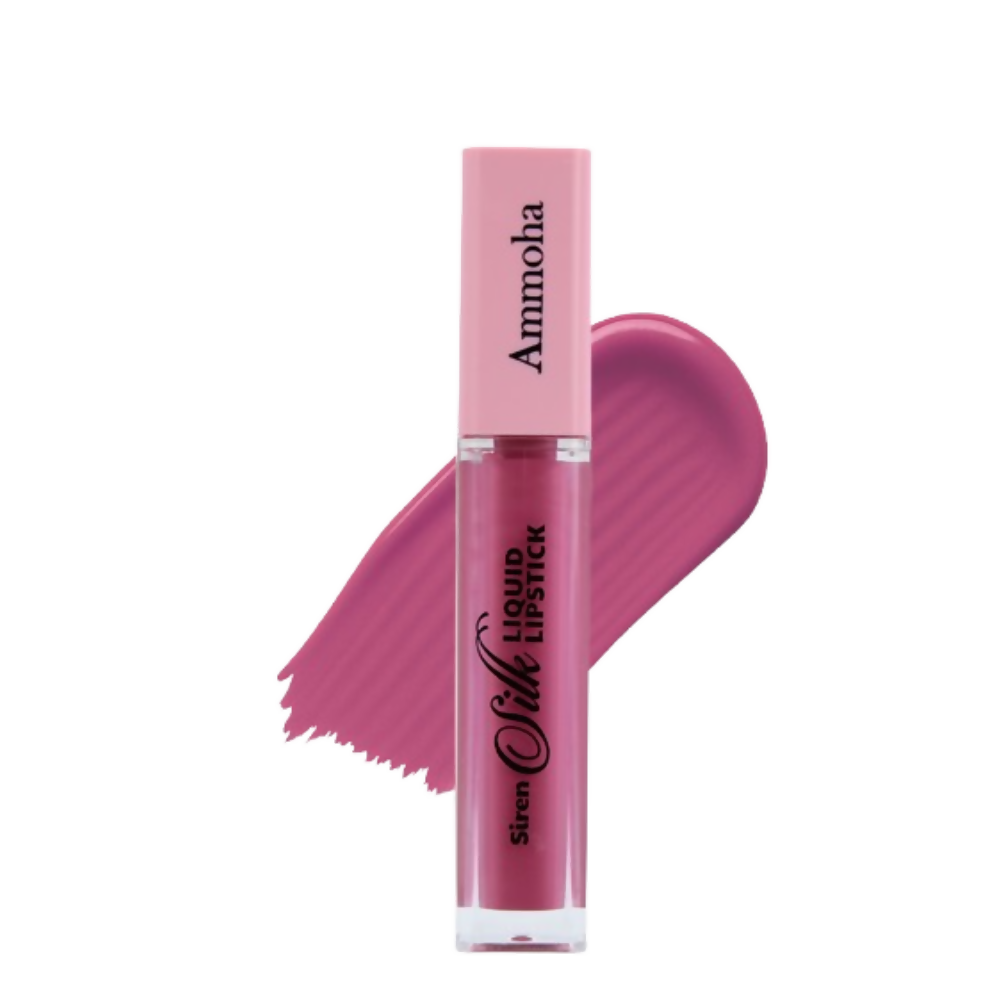 Ammoha Cosmetics Long-Lasting, Matte-Finished Lotus Touch Color Liquid Lipstick | Grocsy