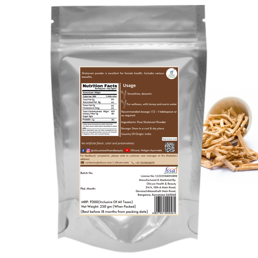 Nxtgen Ayurveda Shatavari Powder | Grocsy