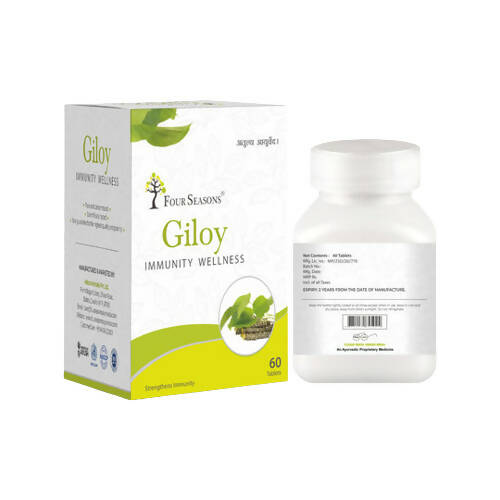 Four Seasons Giloy Immunity Wellness Tablets | Grocsy