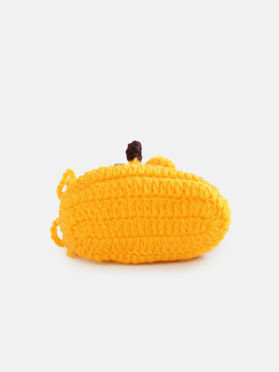 Chutput Kids Woollen Hand Knitted Giraffe Detailed Booties - Yellow | Grocsy