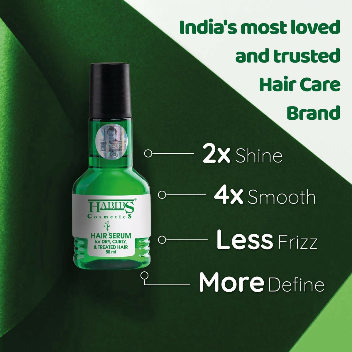 Habibs Professionnel Hair Serum For Smooth Anti-Frizz Hair | Grocsy