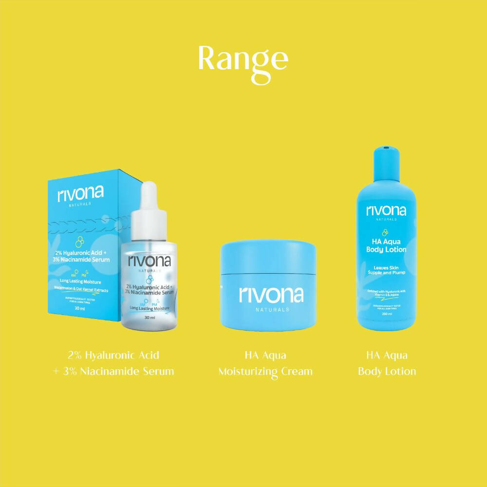 Rivona Naturals HA Aqua Moisturizing Cream | Grocsy