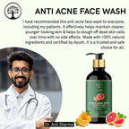 Ivory Natural Acne & Dark Spot Face Wash For Moisturize, Replenish, And Promote Skin Clarity | Grocsy