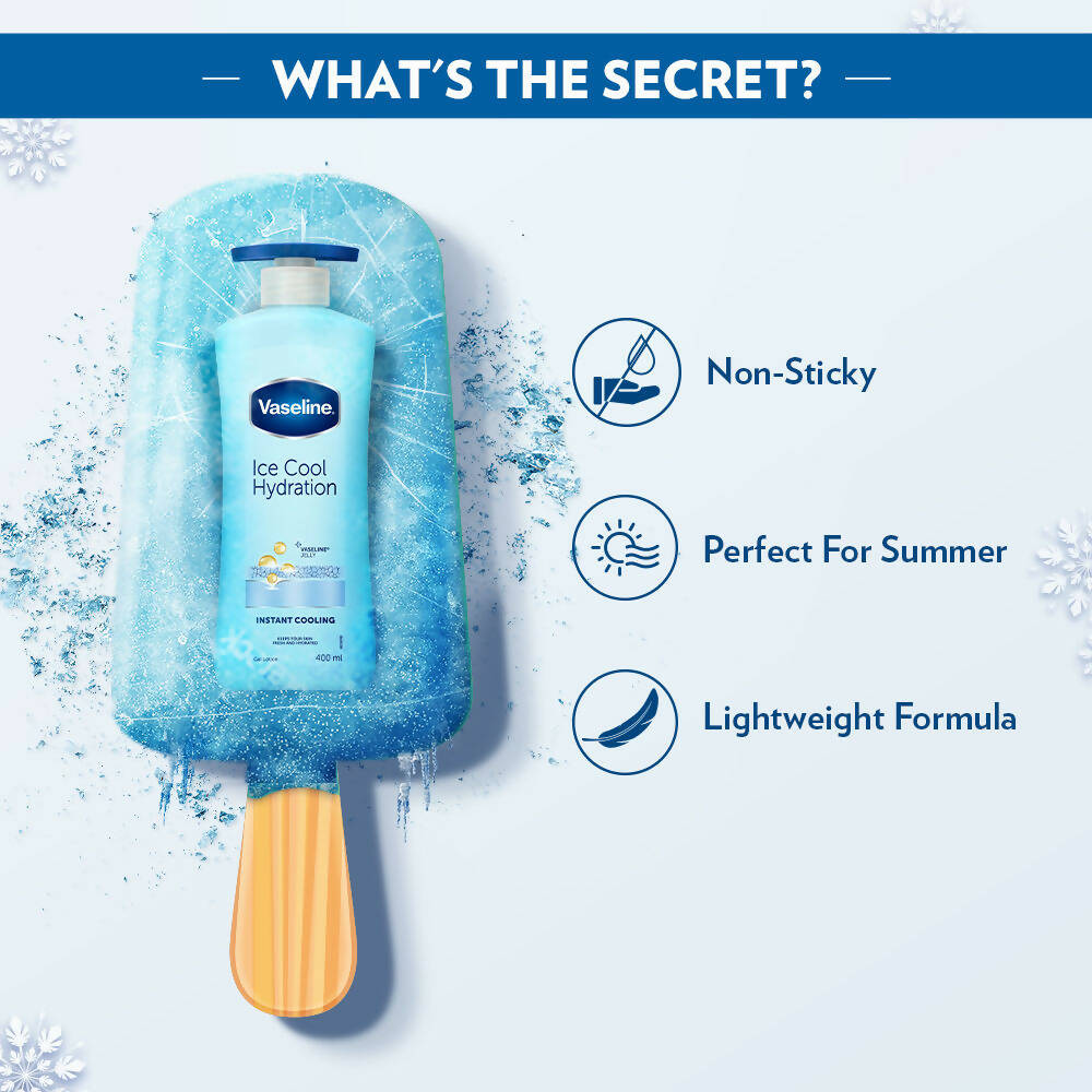 Vaseline Ice Cool Hydration Body Lotion | Grocsy