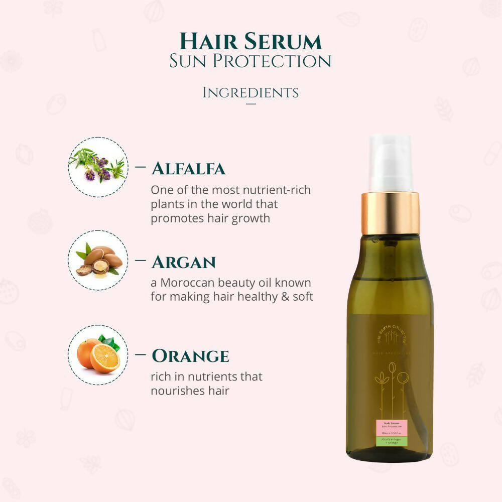 The Earth Collective Hair Serum - Sun Protection | Grocsy