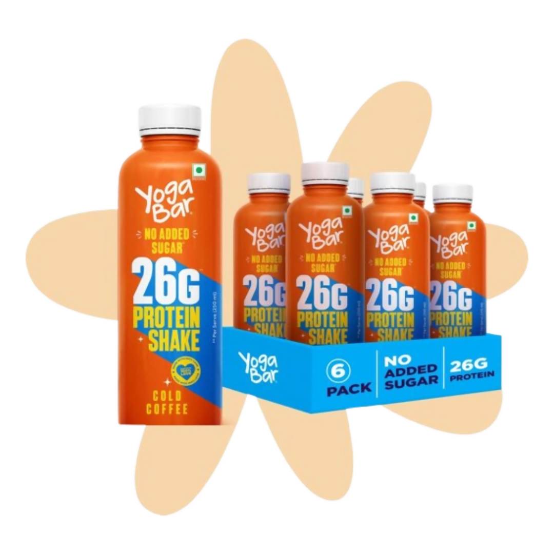 Yoga Bar 26g Protein Shake - Cold Coffee | Grocsy