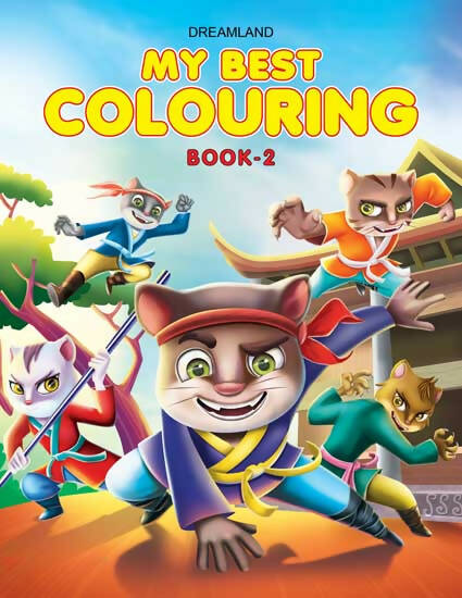 Dreamland My Best Colouring Book - 2 | Grocsy