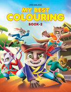 Dreamland My Best Colouring Book - 2 | Grocsy