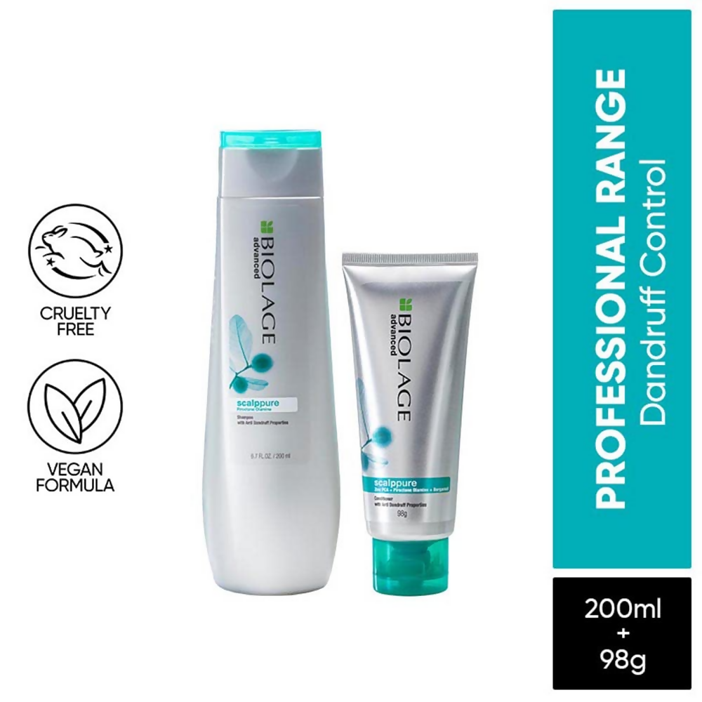 Matrix Biolage Scalppure Anti-Dandruff Shampoo and Conditioner Combo | Grocsy