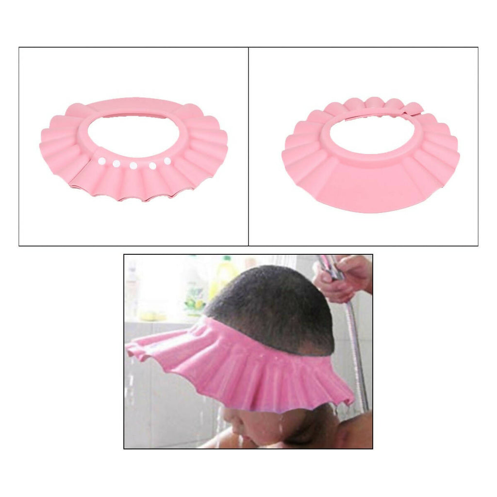 Safe-O-Kid No Tears, Fit-All Adjustable Kid'S Shampoo Hat | Grocsy