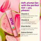 PLIX The Plant Fix Guava Glowy Lip Tinted Balm | Grocsy