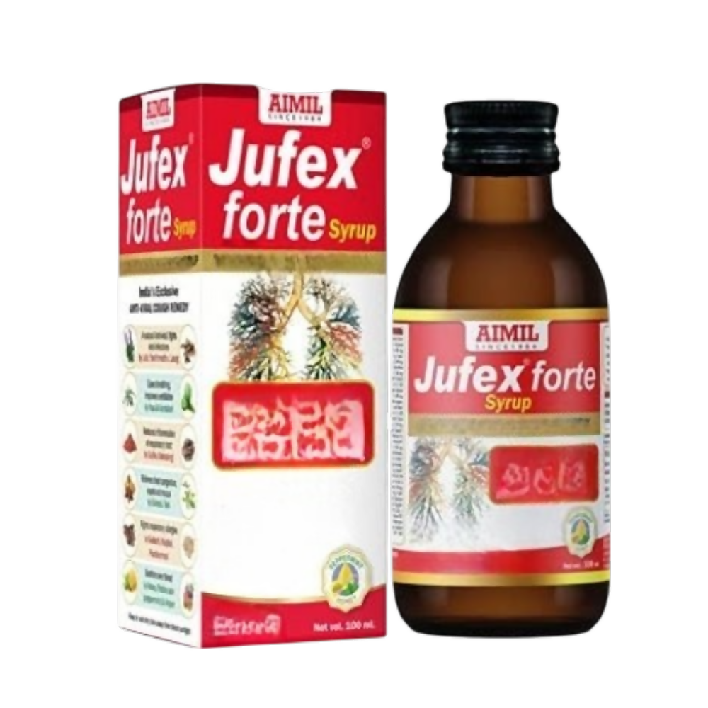 Aimil Ayurvedic Jufex Forte Syrup | Grocsy