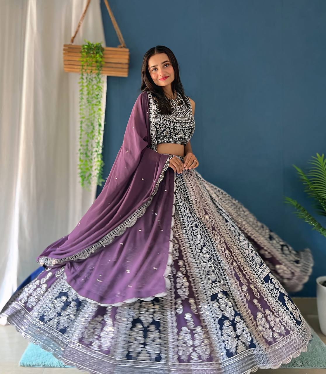 Lehenga Mart Glamorous Designer Lehenga Choli for Bridal and Bridesmaids Wedding Wear Choli | Grocsy