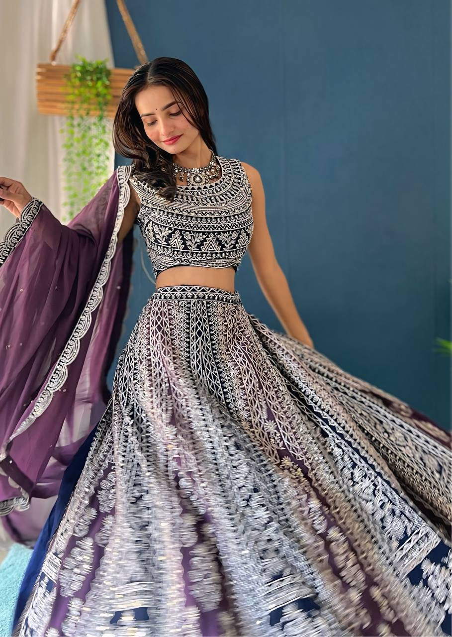 Lehenga Mart Glamorous Designer Lehenga Choli for Bridal and Bridesmaids Wedding Wear Choli | Grocsy