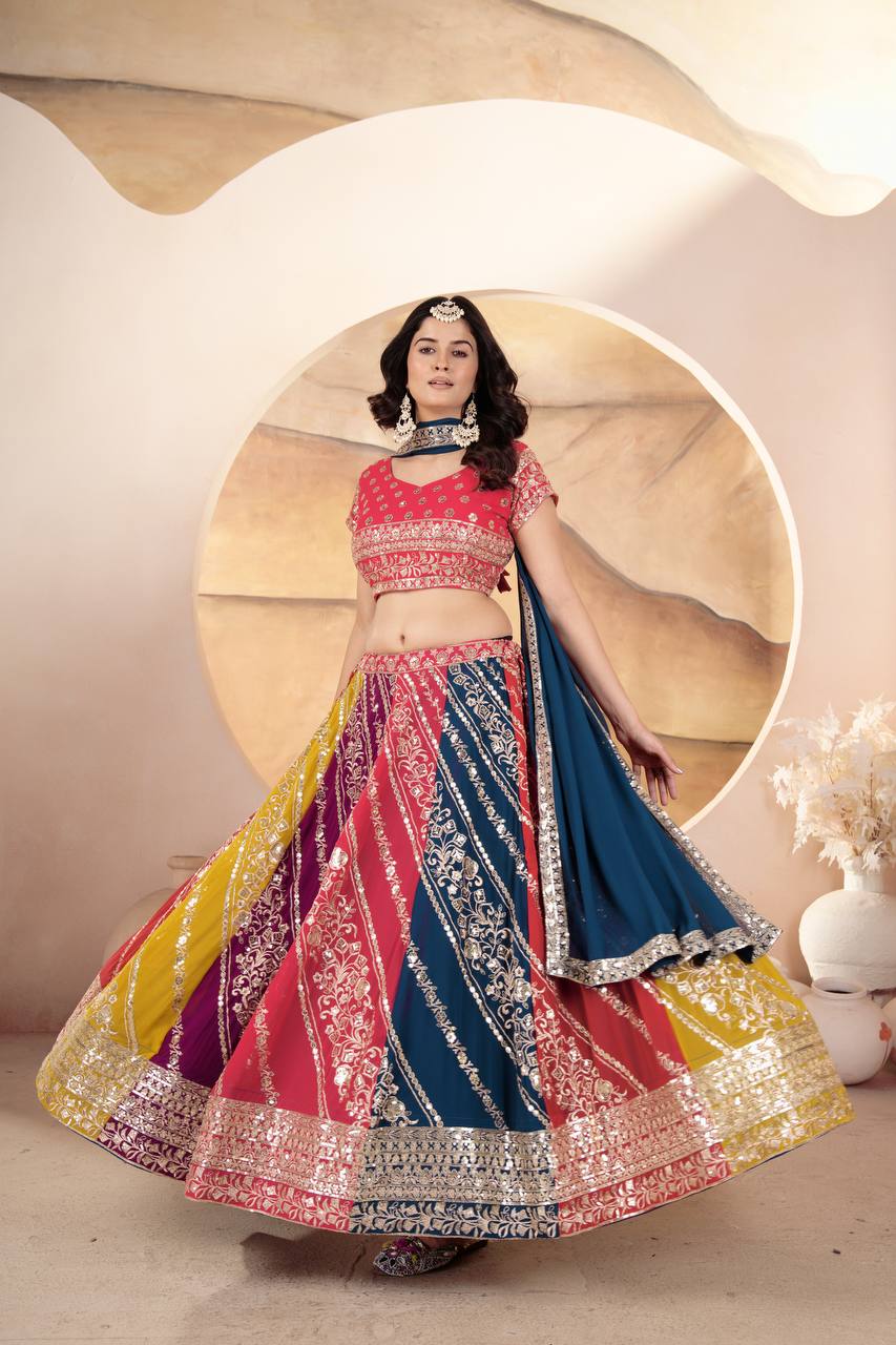 Lehenga Mart Glamorous Designer Lehenga Choli for Bridal and Bridesmaids Wedding Wear Choli | Grocsy