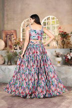 Lehenga Mart Designer Bollywood Style Wedding Wear Lehenga Choli - Multicolor | Grocsy
