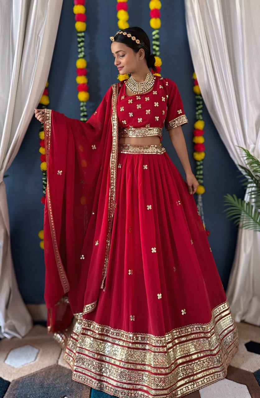 Lehenga Mart Glamorous Designer Lehenga Choli for Bridal and Bridesmaids Wedding Wear Choli | Grocsy