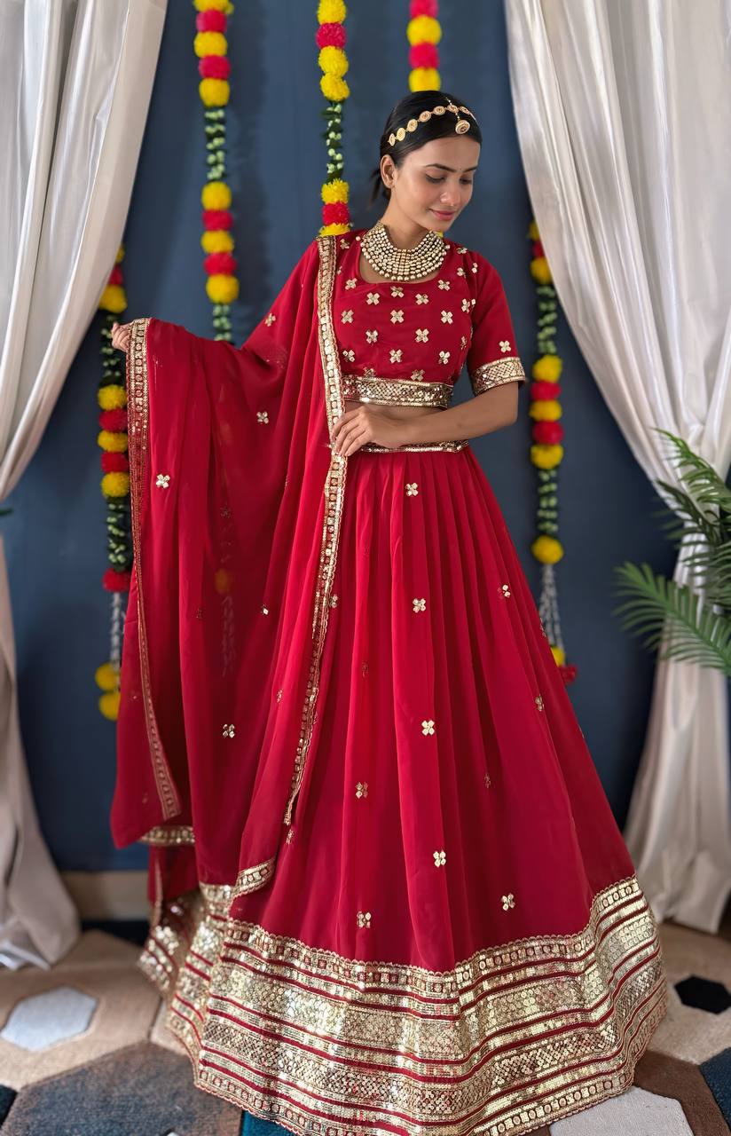 Lehenga Mart Glamorous Designer Lehenga Choli for Bridal and Bridesmaids Wedding Wear Choli | Grocsy