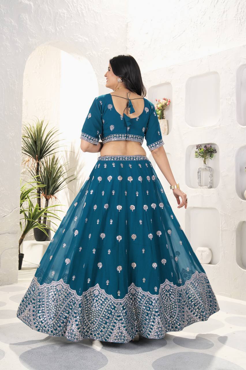 Lehenga Mart Glamorous Designer Lehenga Choli for Bridal and Bridesmaids Wedding Wear Choli | Grocsy