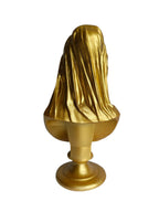 Sun Mun Decors Veil Lady Bust Golden | Grocsy