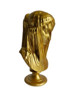 Sun Mun Decors Veil Lady Bust Golden | Grocsy