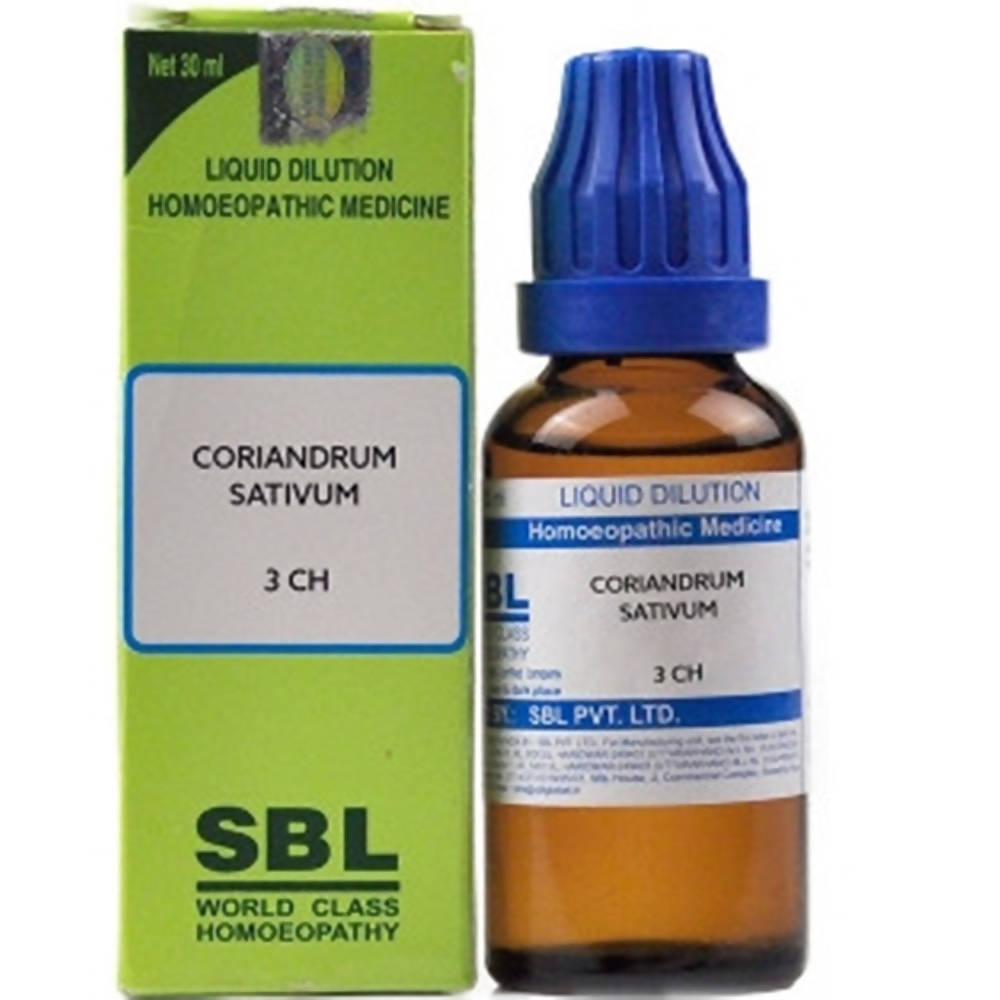 SBL Homeopathy Coriandrum Sativum Dilution | Grocsy
