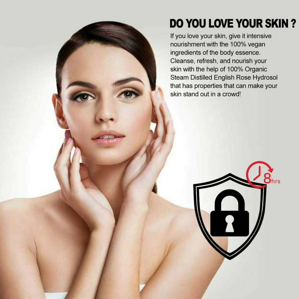 NutriGlow NATURAL'S English Rose Body Milk | Grocsy