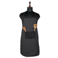 Kuber Industries Kitchen Apron Restaurant & Chef For Women & Men-Black | Grocsy