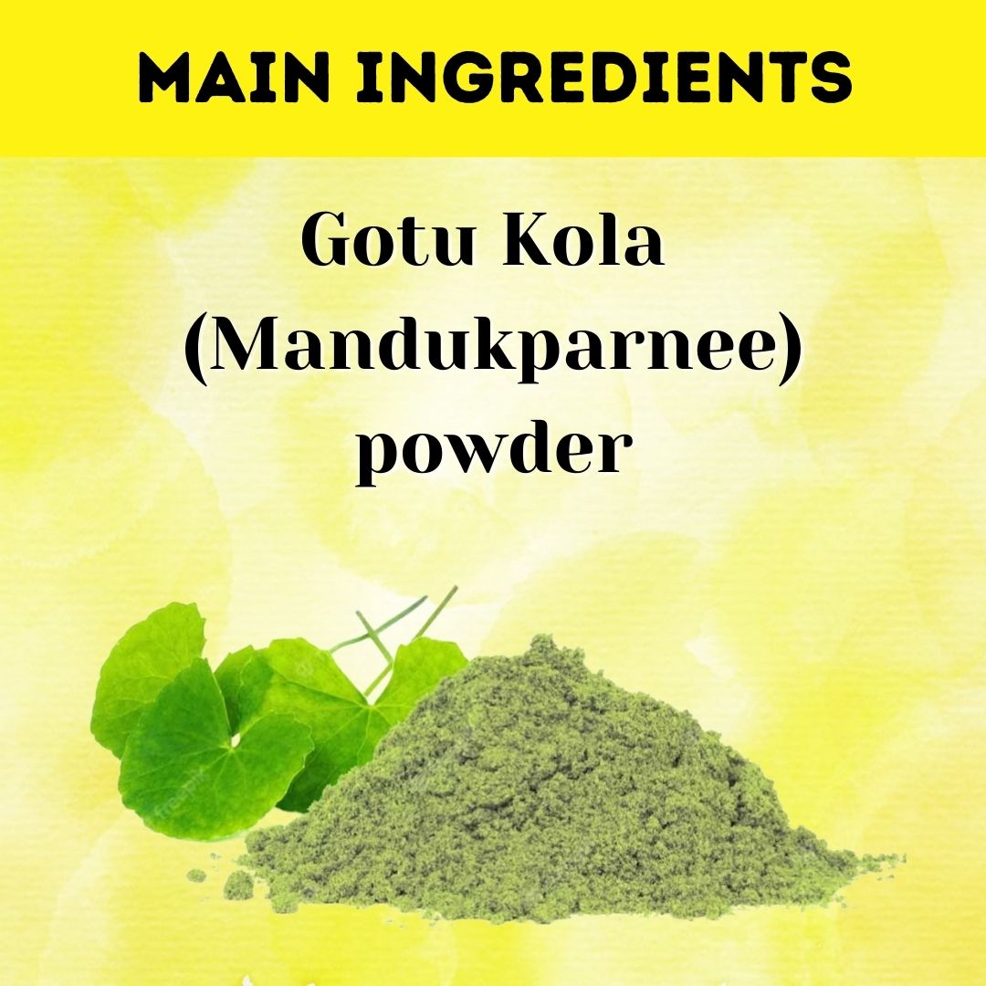 Herbal Hills Gotu Kola Powder (Mandukparnee) | Grocsy
