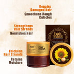 Wow Skin Science Hair Mask For Dry and Damaged Hair | Grocsy