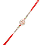 trueBrowns X Voylla Men's American Diamond Red Thread Rakhi For Brother | Grocsy