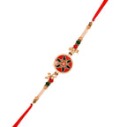 trueBrowns X Voylla Bejewelled And Beaded Men's Thread Rakhi For Brother | Grocsy