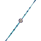 trueBrowns X Voylla Evil Eye Men's Thread Rakhi For Brother | Grocsy