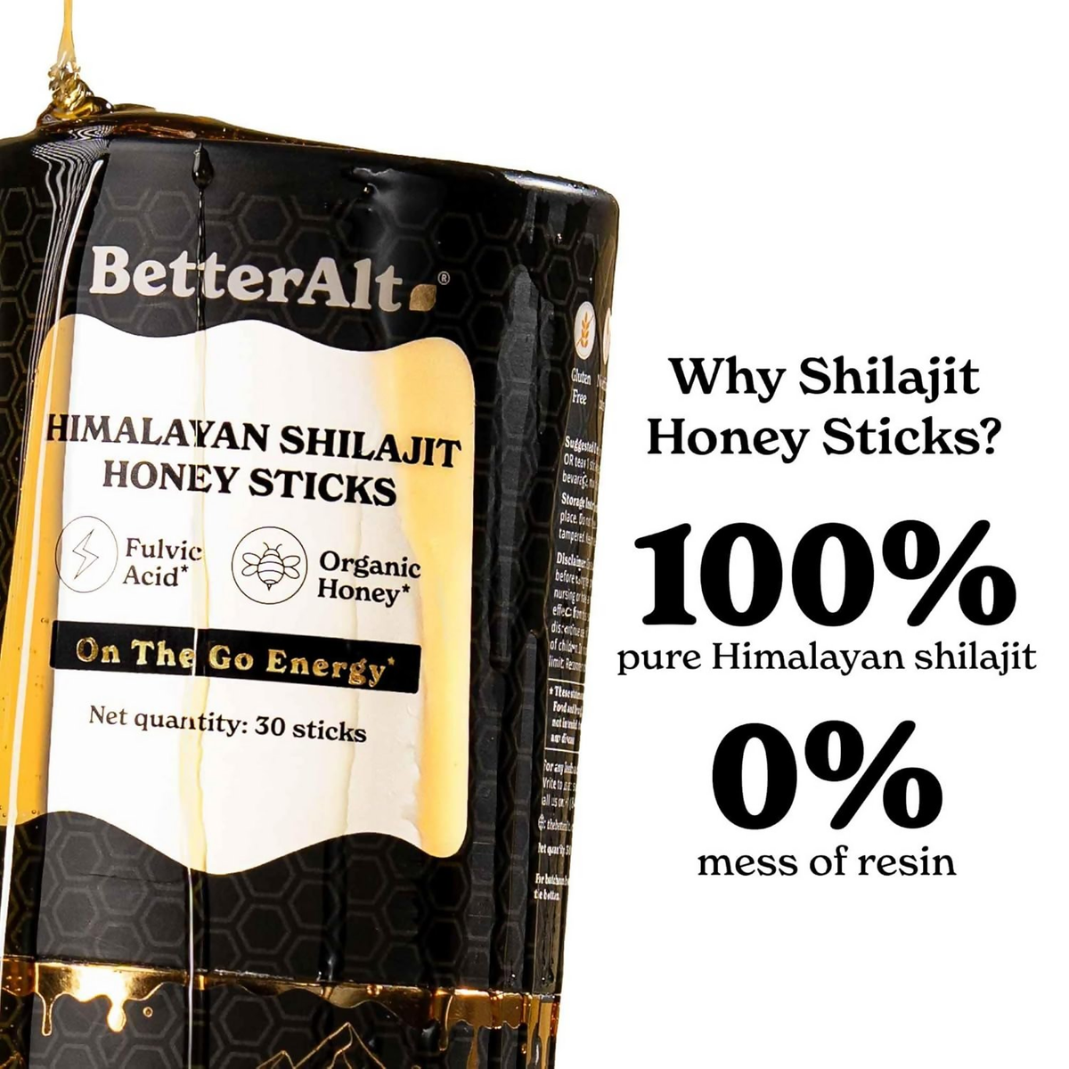 Better Alt Pure Himalayan Sj Honey Sticks | Grocsy
