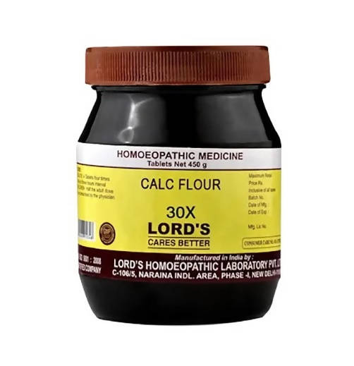 Lord's Homeopathy Calc Flour Biochemic Tablets | Grocsy