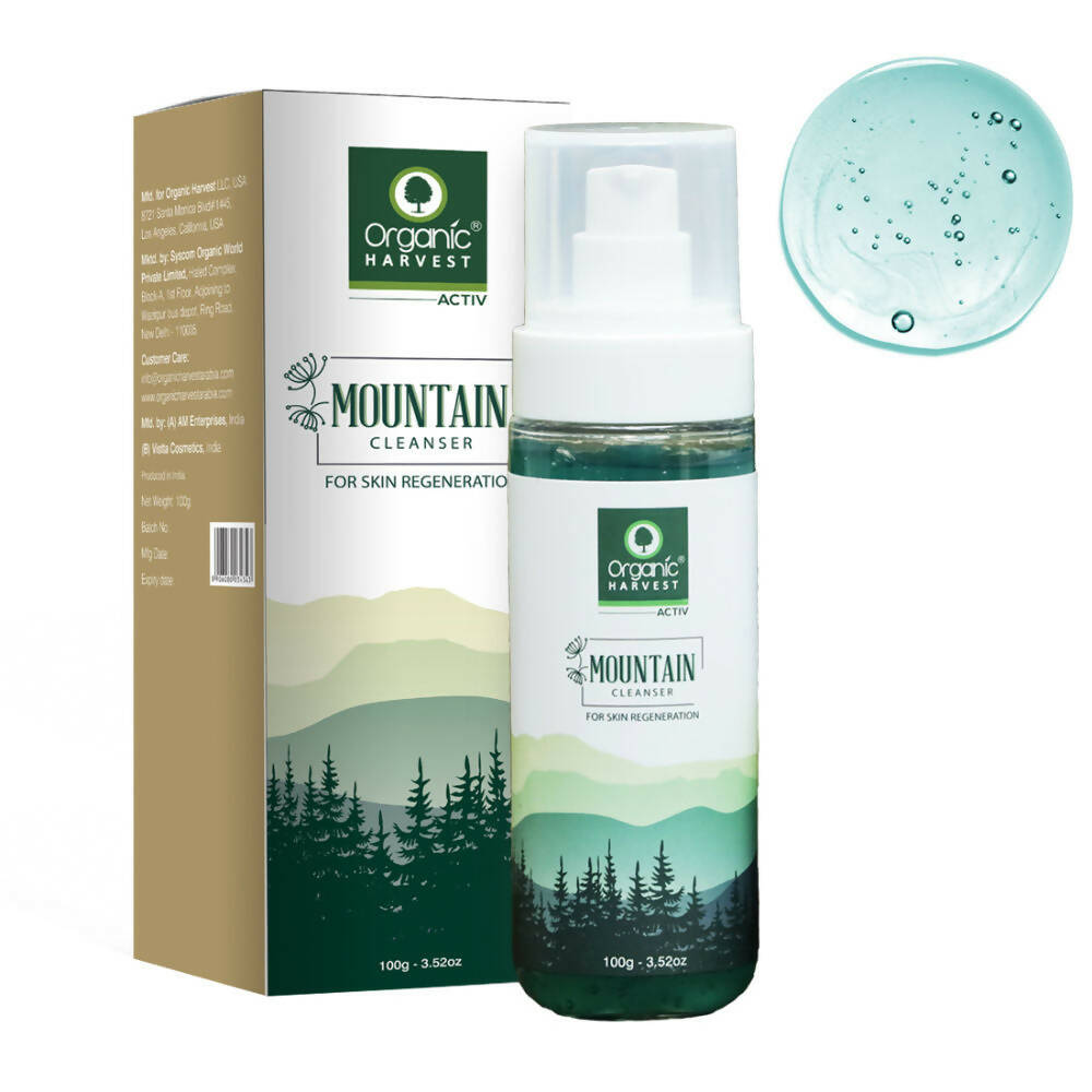 Organic Harvest Mountain Cleanser For Skin Regeneration | Grocsy