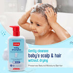 LuvLap Milky Soft Baby Shampoo with Milk Protein, Vitamin E & Coconut Oil, Shea Butter & Chamomile | Grocsy