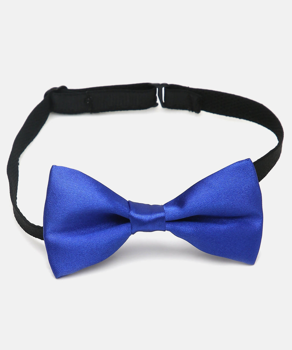 Manet Boys Solid Single Layer Bow - Bright Blue | Grocsy