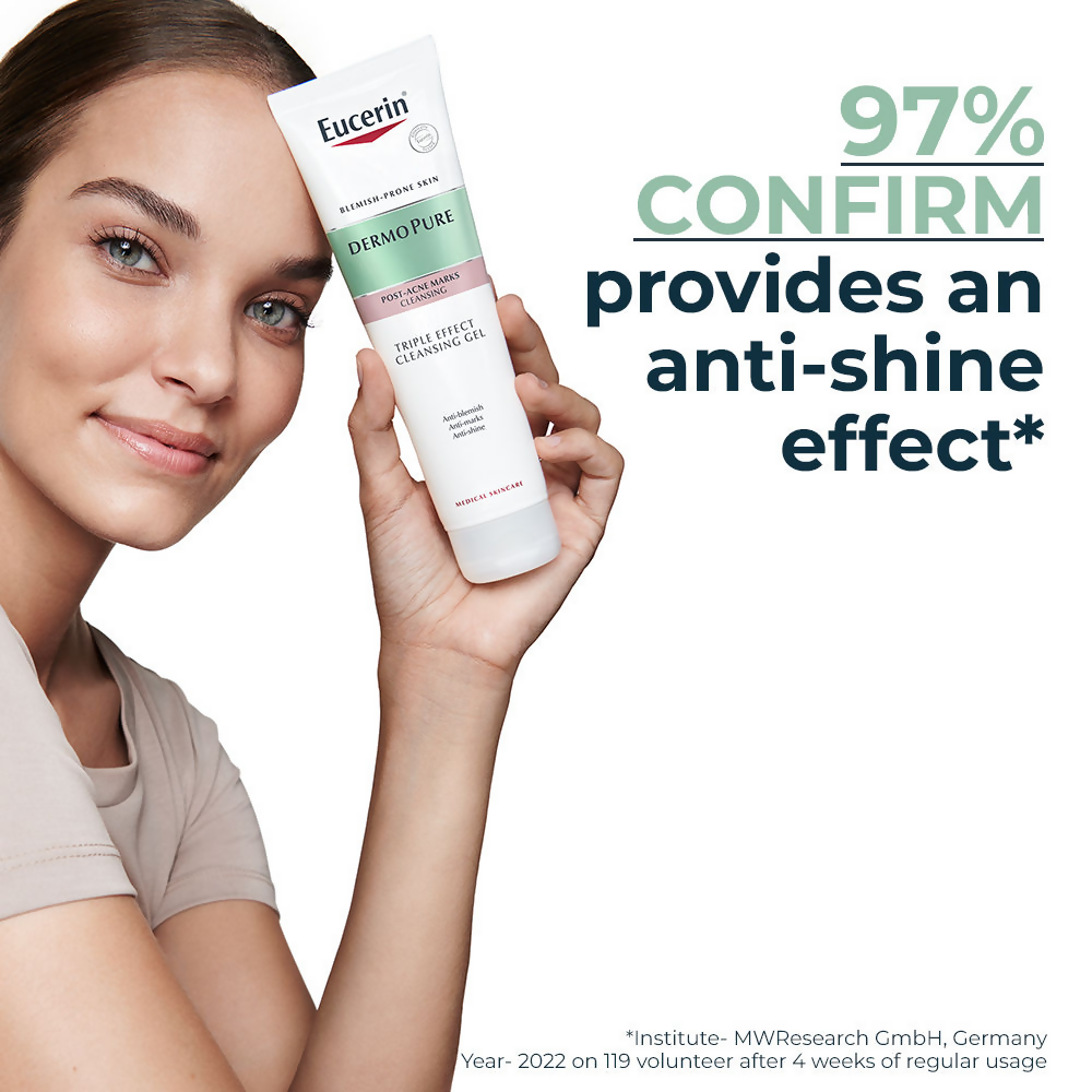 Eucerin DermoPurifyer Oil Contrl Face Wash Gel | Grocsy