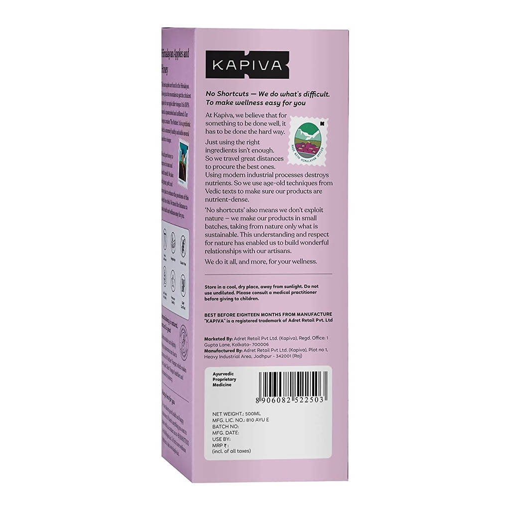 Kapiva Ayurveda Apple Cider Vinegar + Honey | Grocsy