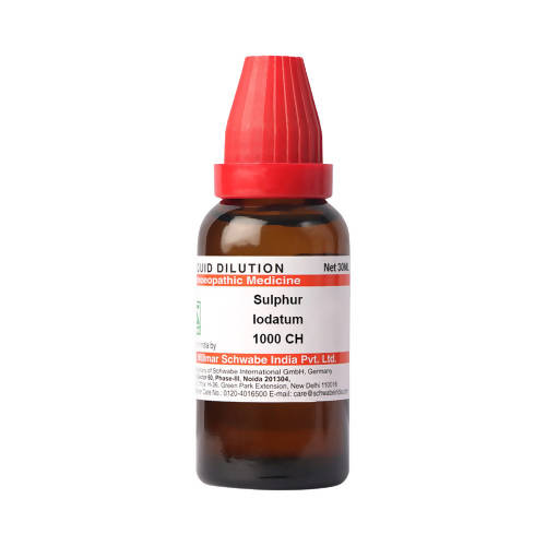 Dr. Willmar Schwabe India Sulphur Iodatum Dilution | Grocsy