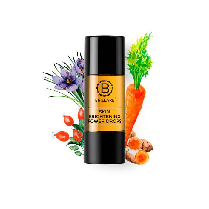 Brillare Skin Brightening Power Drops Natural Face Serum | Grocsy
