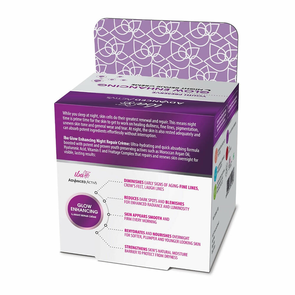 Iba Advanced Activs Youth Preserve Glow Enhancing Night Repair Cr?me | Grocsy