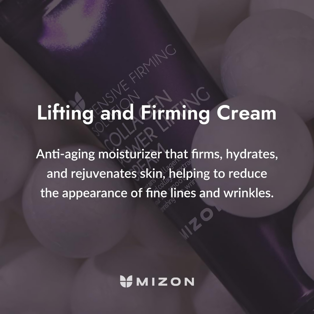 Mizon Collagen Power Lifting Cream Collagen Face Moisturizer | Grocsy