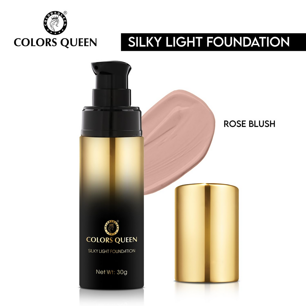 Colors Queen Silky Light Foundation - 02 Rose Blush | Grocsy