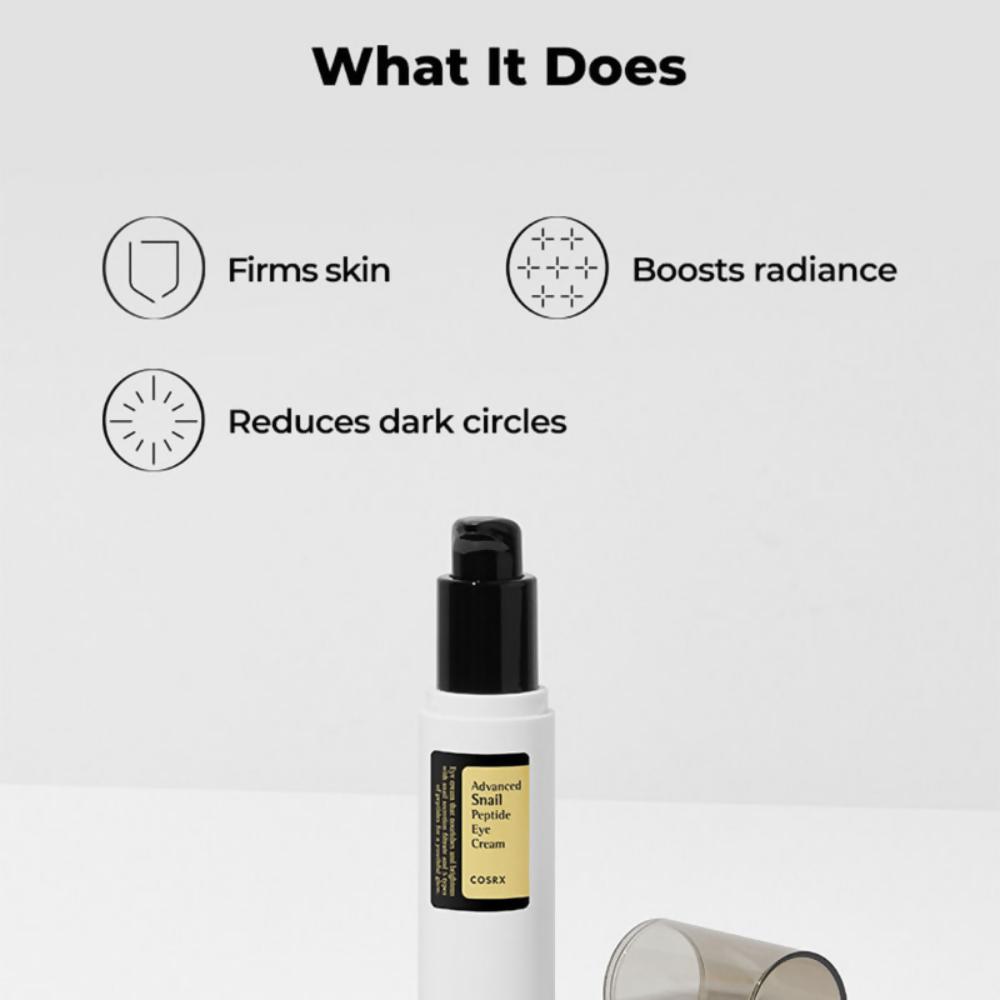 Cosrx Advanced Snail Peptide Eye Cream | Grocsy